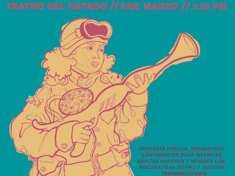 Colectivos feministas invitan a participar en la marcha del 8M