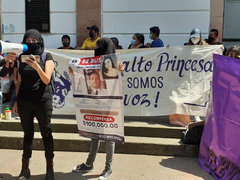 Colectivos se movilizan en Zitácuaro, exigen justicia para Danna