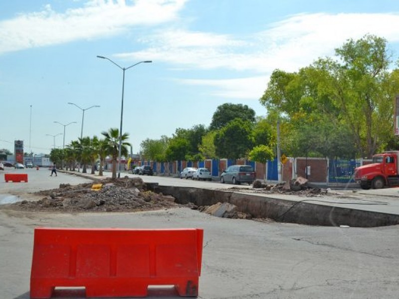 Colector Juárez, el culpable de las inundaciones