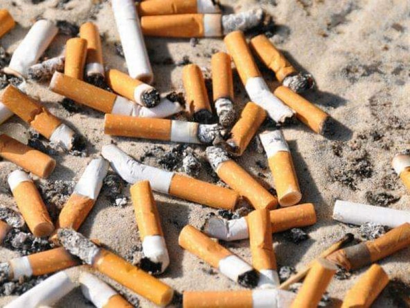 Colillas de cigarro, principal contaminante en playas este año