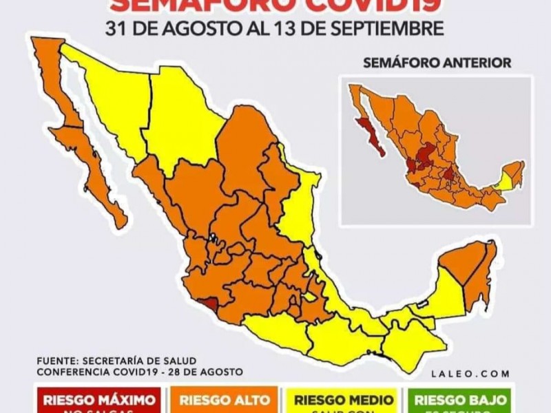 Colima, único estado con semáforo rojo. El estado lo justifica