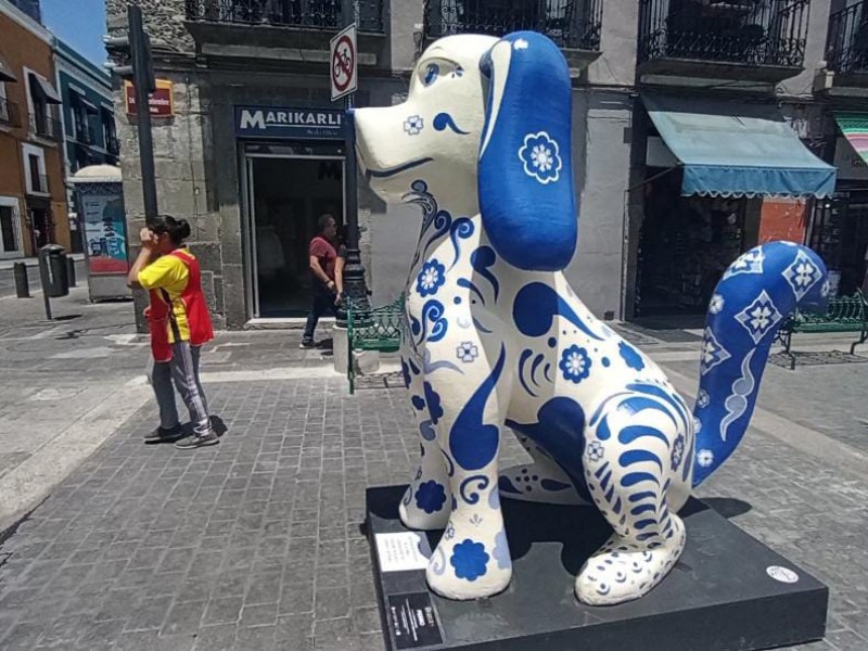 Colocan alebrijes en centro de la capital poblana