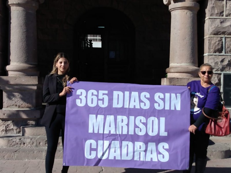 Colocan manta por 365 días sin Marisol Cuadras