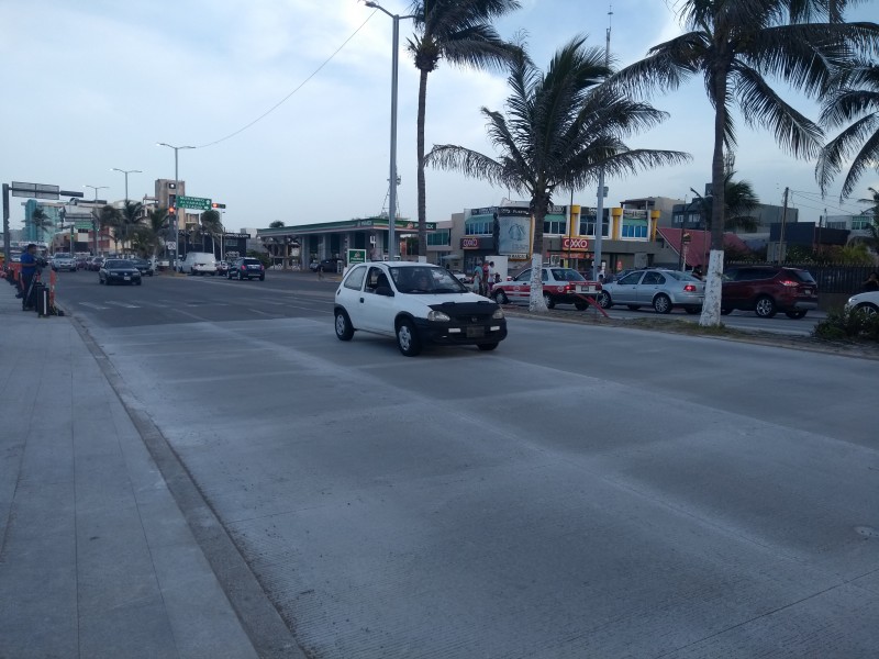 Colocan paso peatonal en bulevar y Bolívar