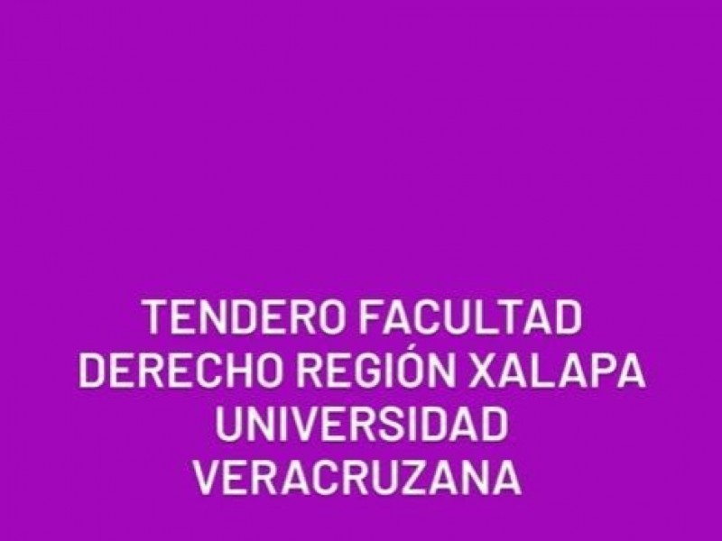 Colocan tendedero de denuncias en facultad de Derecho UV