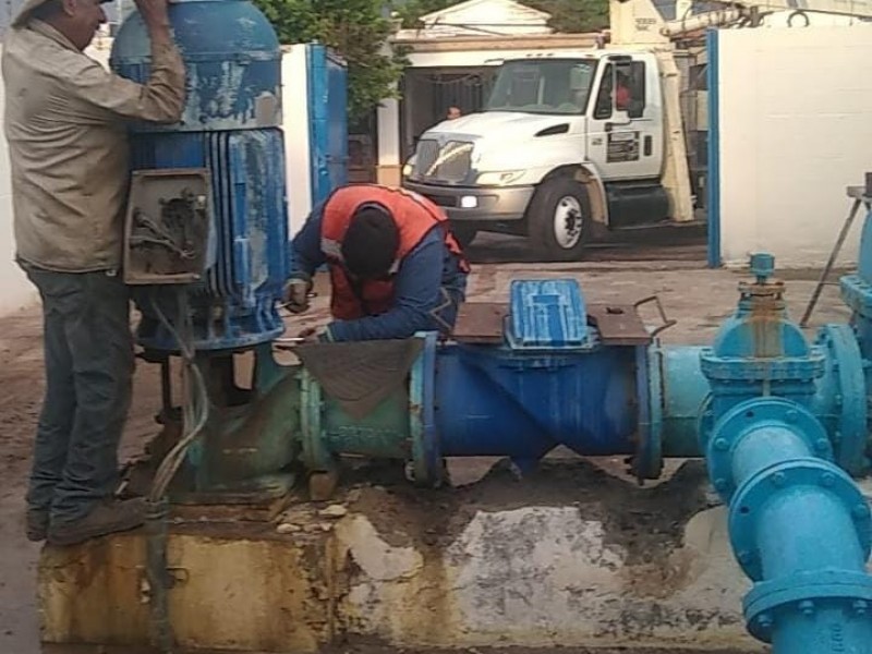 Colonia Casa Blanca sin agua antes de tiempo, OOMAPASC trabaja