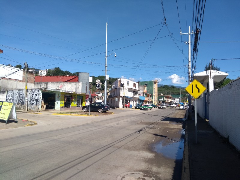 Colonia Cerro Colorado afectada por lluvias