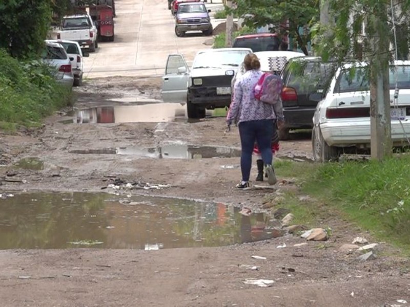 Colonos de La Virgen en Durango denuncian inundaciones recurrentes