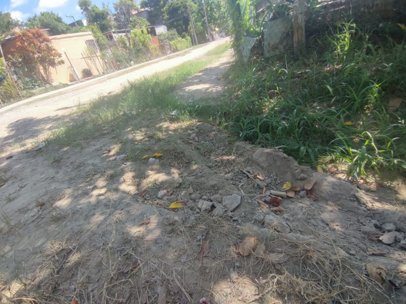 Colonos de Tuxpan Vivah solicitan mantenimiento de sus calles