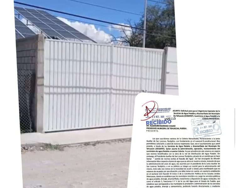 Colonos se deslindan de 