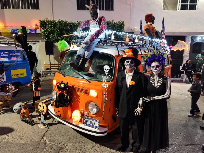 ¡Combis, flores y tradición! León celebrará el día de muertos sobre ruedas