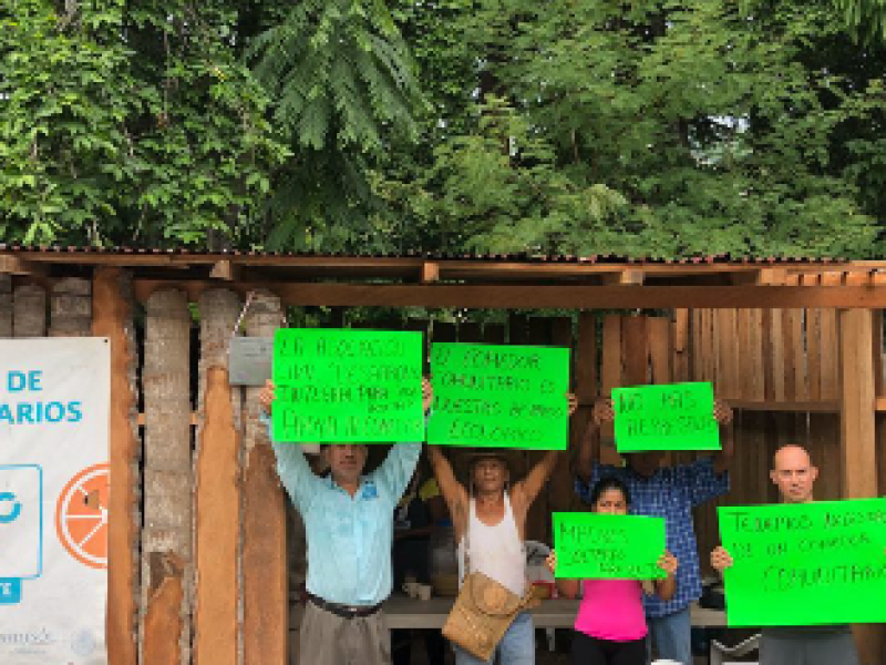 Comedor Comunitario en área verde causa conflicto