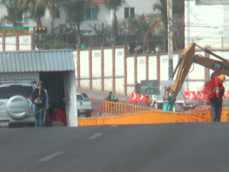 Comenzó el cierre de Morelos por construcción de nuevo puente