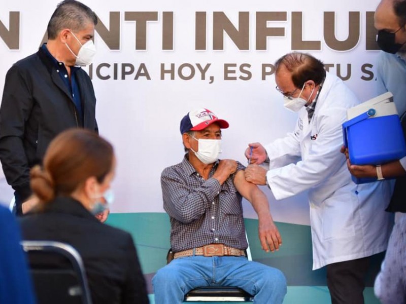 Comenzó en Coahuila vacunación contra la Influenza