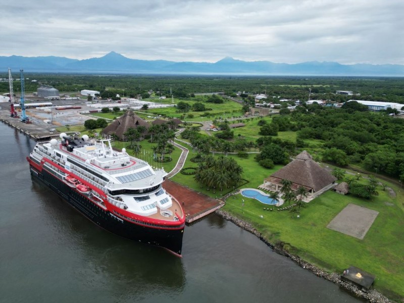 Comenzó la temporada de cruceros 2023-2024 en Puerto Chiapas