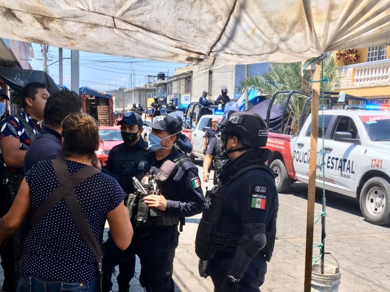 Comerciantes consideran excesivo resguardo de La Purisima