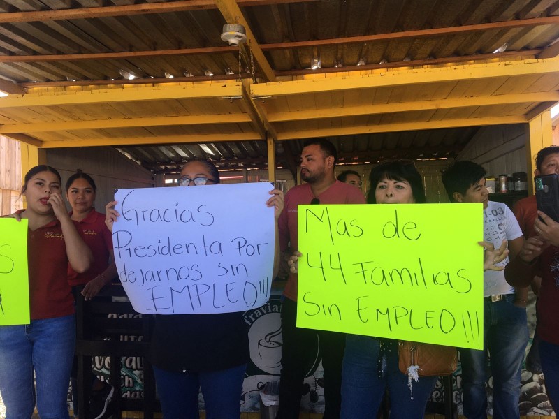 Comerciantes de Col. Progreso se manifiestan contra Ayuntamiento