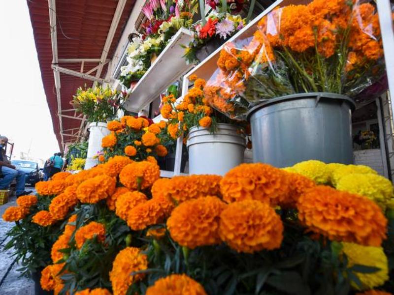 Comerciantes de Los Mochis alistan inventarios para el Día de Muertos