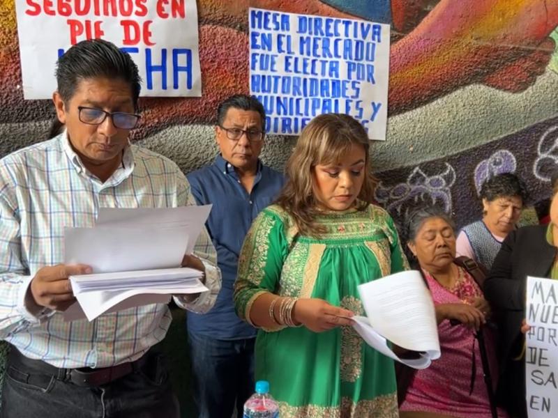 Comerciantes de mercados de Oaxaca rechazan programa de regularización municipal