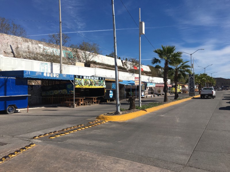 Comerciantes de Topolobampo piden piso parejo