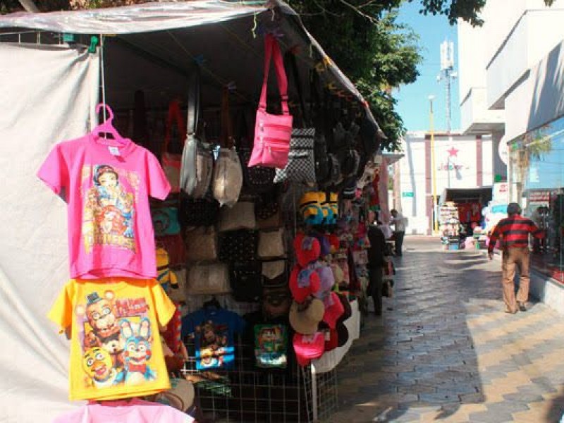 Comerciantes del centro de la paz “trabajan solo para sobrevivir”