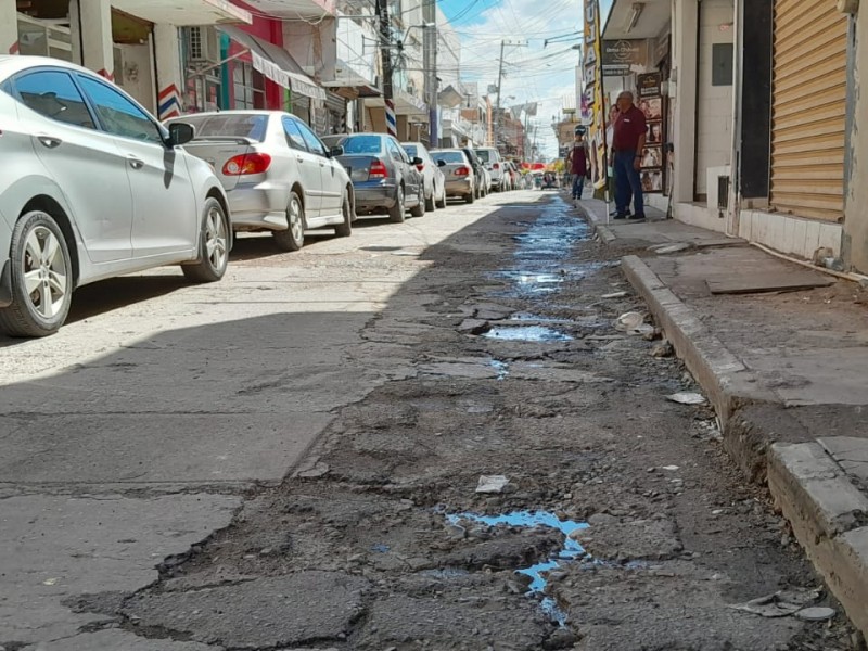 Comerciantes del centro demandan restauración de callejones