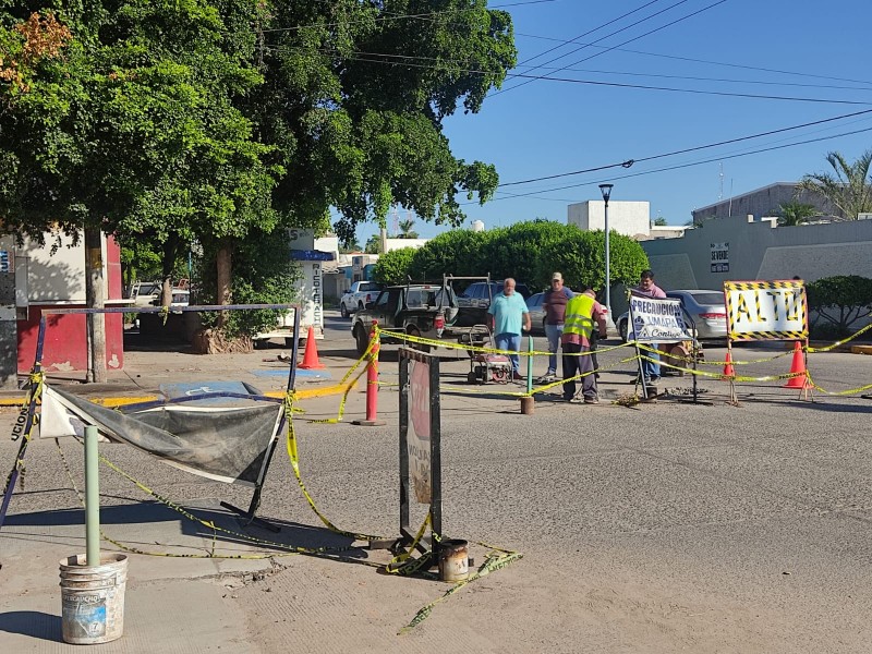 Comerciantes del sector centro demandan obras de calidad en reparaciones