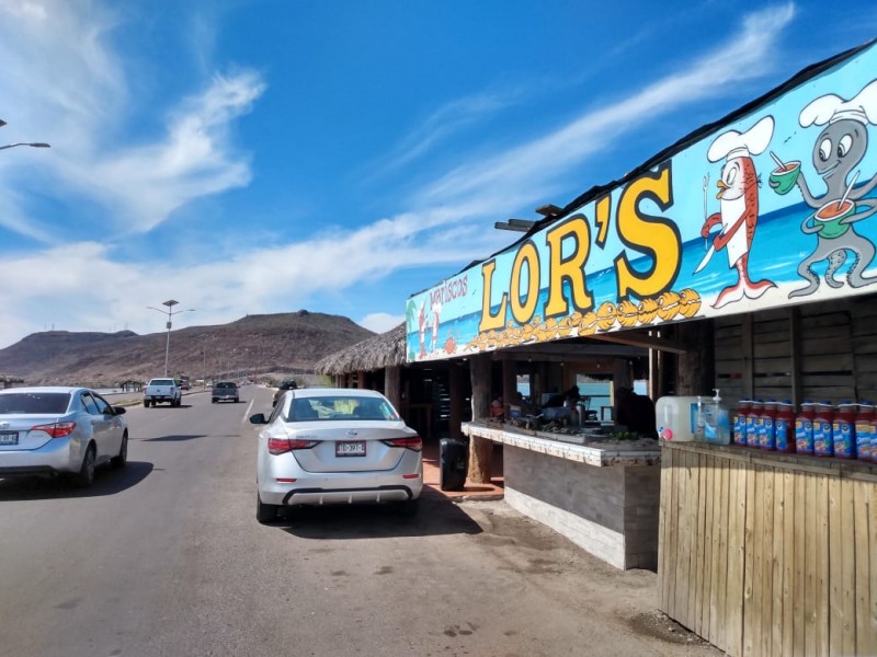 Comerciantes en contra del cierre de playas en Empalme