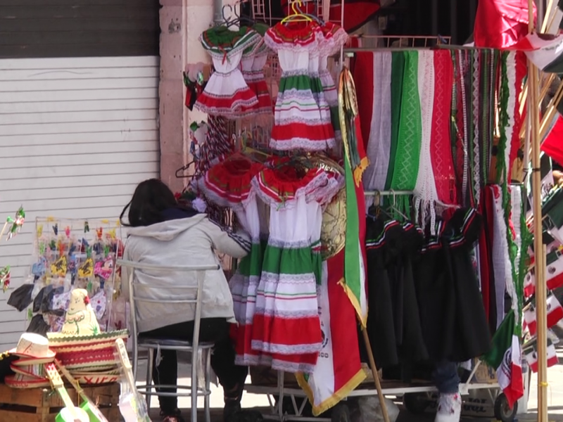 Comerciantes en incertidumbre por Grito de Independencia