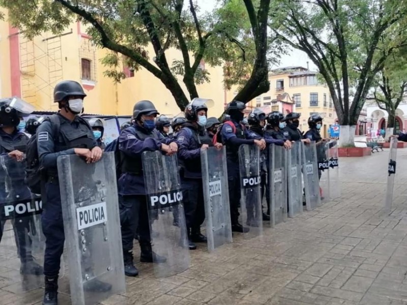 Comerciantes protagonizan riña en parque de SCLC