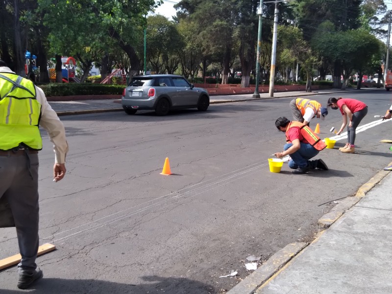 Comerciantes siguen con rechazo a ciclovía en Isidro Fabela