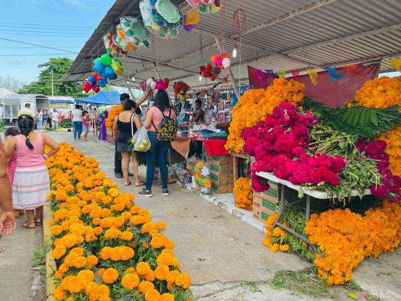 Comerciantes tienen fe en Tianguis de Todos Santos