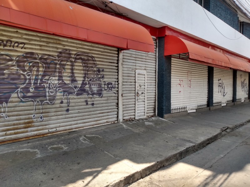 Comerciantes viven situación crítica en zona piel, temen saqueos