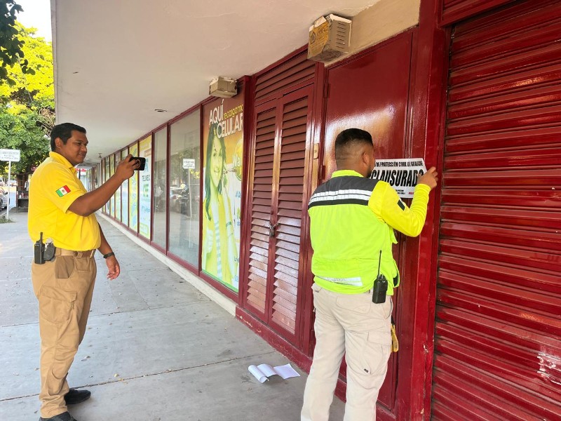 Comercios clausurados por PC en Guasave vuelven a operar