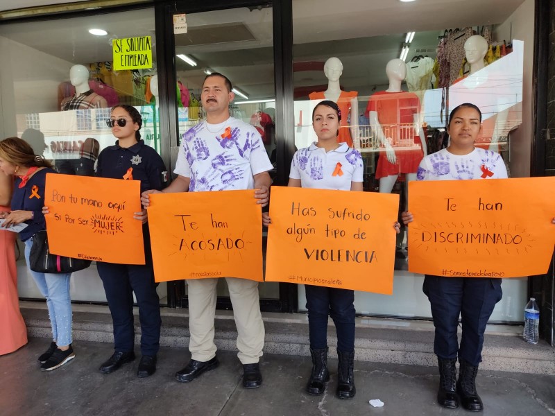 Comercios en Guasave se solidarizan con el “Día Naranja”