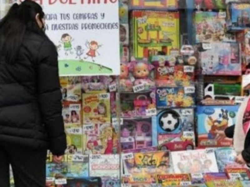 Comercios esperan repunte económico en día del niño