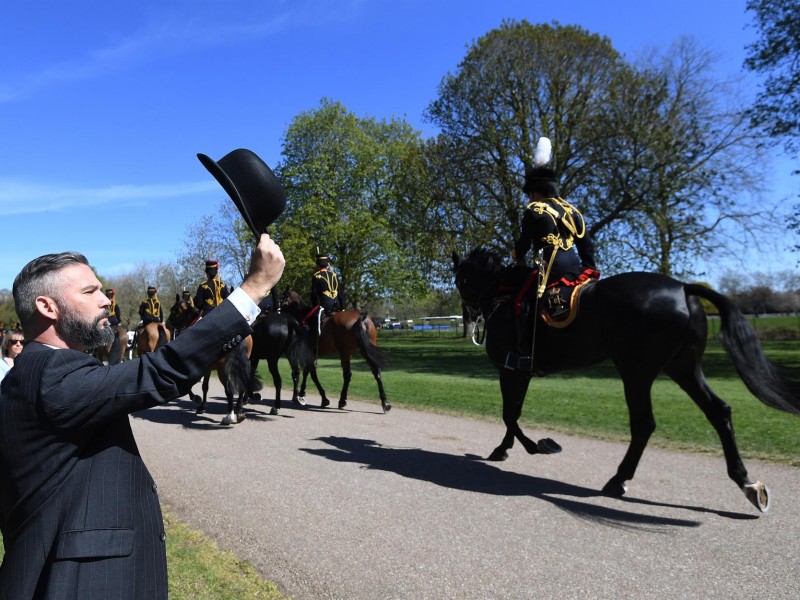 Así va el funeral por el duque de Edimburgo