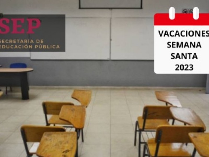 Comienza periodo vacacional de Semana Santa para burócratas y estudiantes