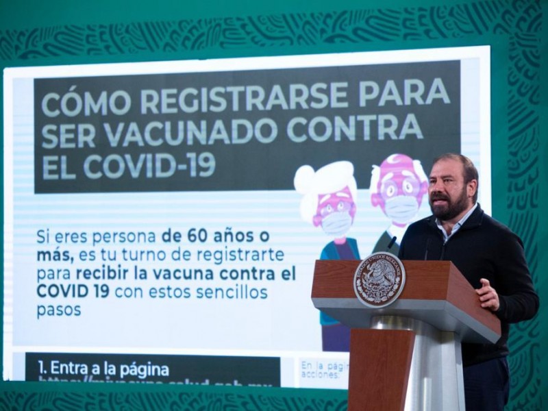 Comienza registro de adultos mayores para vacunación contra Coronavirus