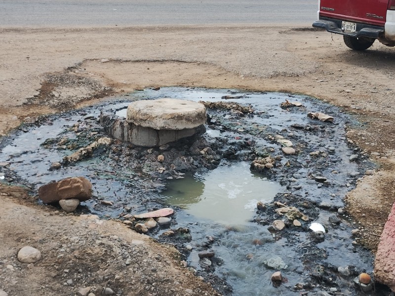 Comienza rehabilitación de drenaje colapsado en Tehuantepec