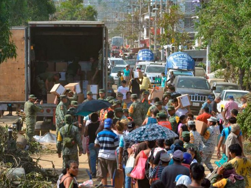 Comienza reparto canastas básicas Acapulco