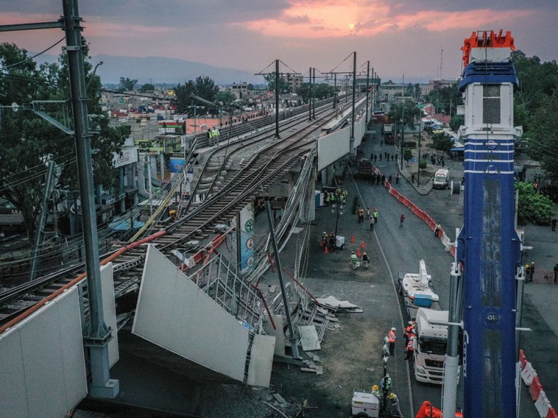 Comienza revisión de daños en la Linea 12 del Metro