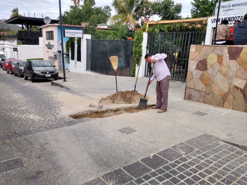 Comienza servicios públicos  obras de mantenimiento en cabecera municipal