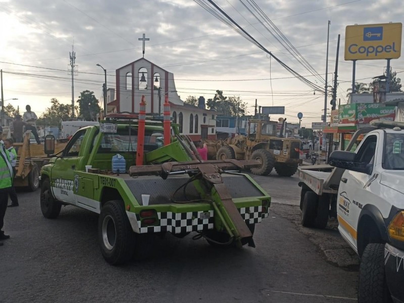 Comienzan cierres viales en Trancas