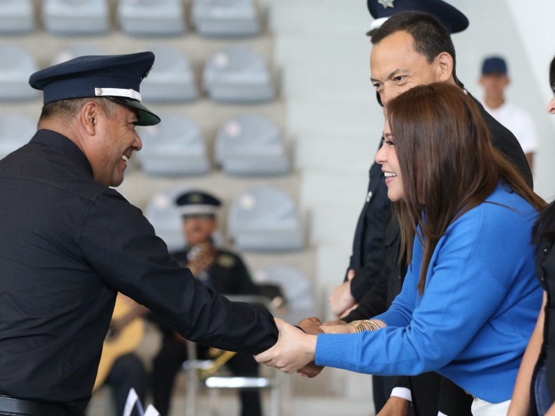 Comisaría de Tlajomulco entregó 55 ascensos a policía municipales