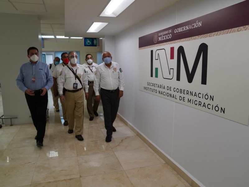 Comisionado de Instituto Nacional de Migración, realiza gira por Veracruz