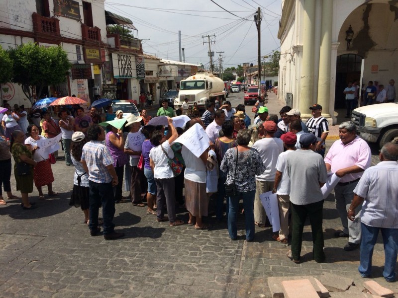 Comité Central exige solución por falta de agua