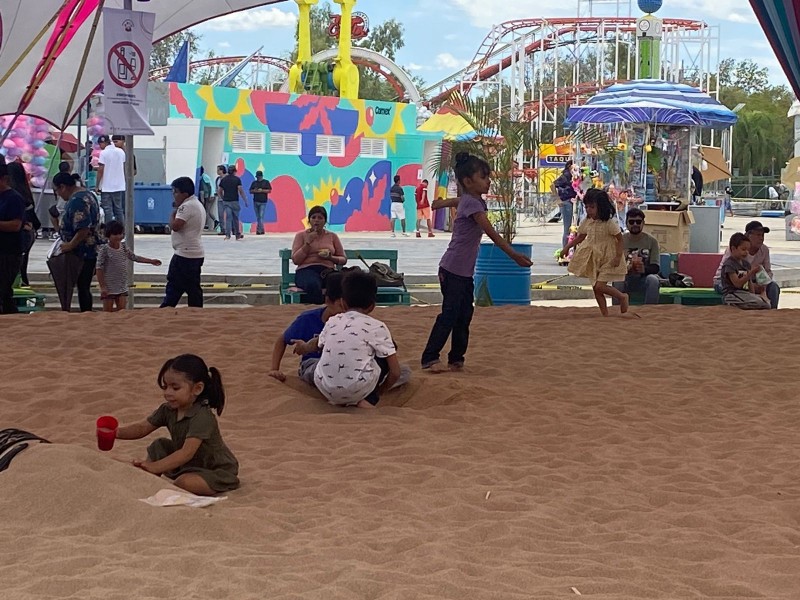 Como disfrutan los pequeños el festival de verano