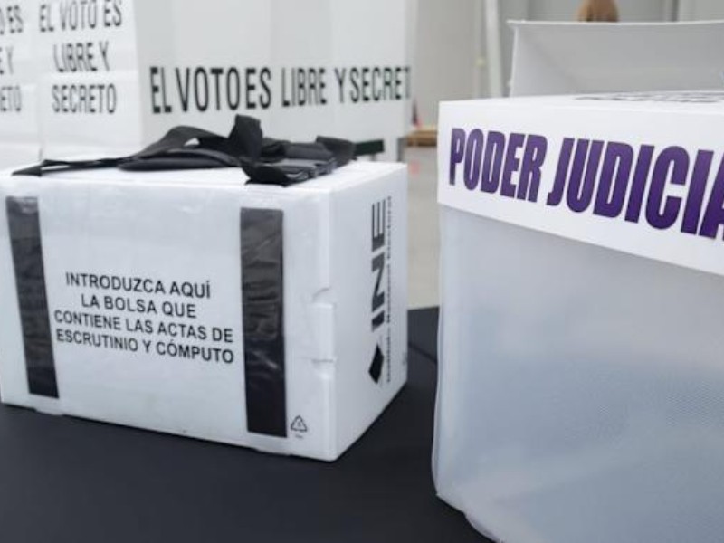 Cómo votar este 1 de junio al Poder Judicial