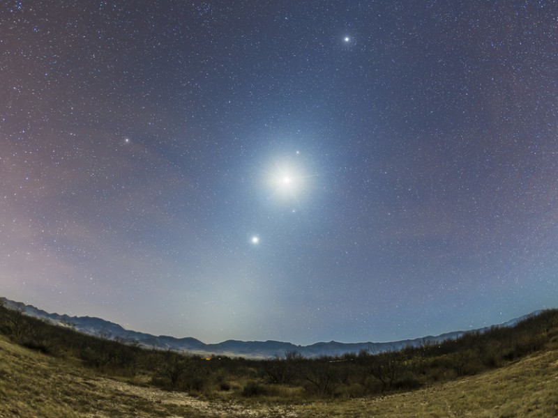 ¿Cómo y cuándo ver alineación de Luna, Venus y Marte?